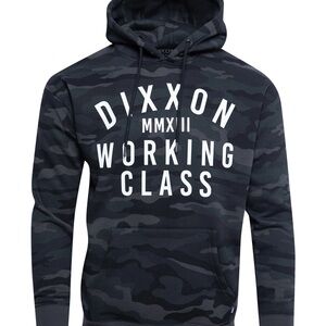 DIXXON XL Black Camo 'Working Class' Pullover Hoodie